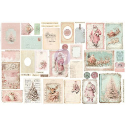 Prima Ephemera -leikekuvat Christmas Blush Ephemera Junk Journal