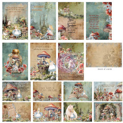 Prima Return to Wonderland Journaling Cards, 4