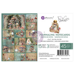 Prima Return to Wonderland Journaling Cards, 4