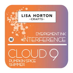 Lisa Horton Crafts Cloud 9 Interference -mustetyyny, sävy Pumpkin Spice Shimmer
