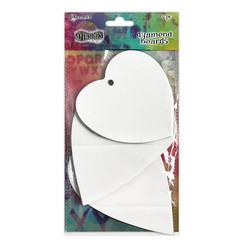 Dylusions Dyamond Boards -pohjat, Assorted Hearts