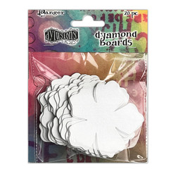 Dylusions Dyamond Boards -pohjat, Flowers
