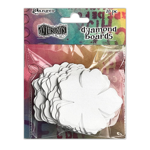 Dylusions Dyamond Boards -pohjat, Flowers