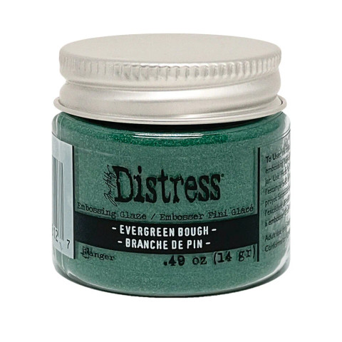 Tim Holtz Distress Embossing Glaze -jauhe, sävy Evergreen Bough