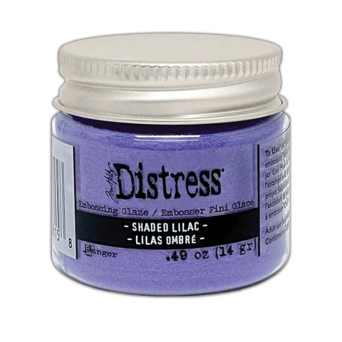 Tim Holtz Distress Embossing Glaze -jauhe, sävy Shaded Lilac