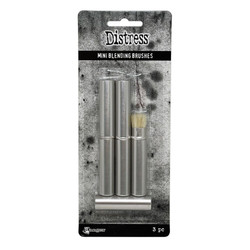 Tim Holtz Distress Mini Blending Brushes -siveltimet, 3 kpl