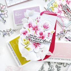 Pinkfresh Studio leimasin Sakura