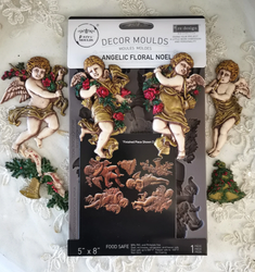 Prima Marketing Mould -muotti  Angelic Floral Noel