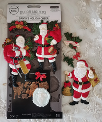 Prima Marketing Mould -muotti Santa's Holiday Cheer