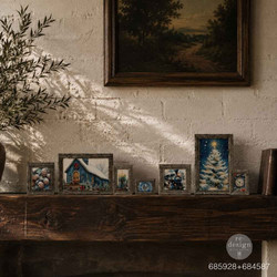Prima Marketing Mould -muotti Vintage Timber Christmas
