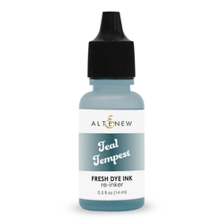 Altenew Fresh Dye Ink -täyttöpullo, sävy Teal Tempest