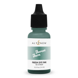 Altenew Fresh Dye Ink -täyttöpullo, sävy Forest Fern