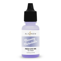Altenew Fresh Dye Ink -täyttöpullo, sävy Dreamy Periwinkle