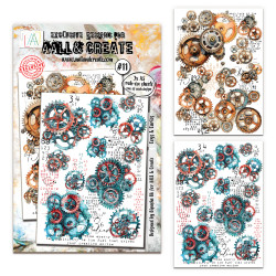 AALL & Create Rub Ons -siirtokuvat Cogs & Curios