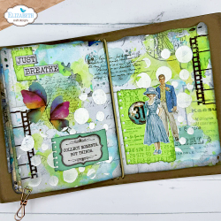 Elizabeth Craft Designs  Rub-Ons siirtokuvat Layers of Time, 4 arkkia