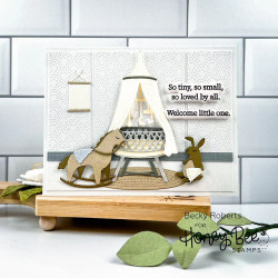 Honey Bee Stamps stanssi Rock-A-Bye Baby
