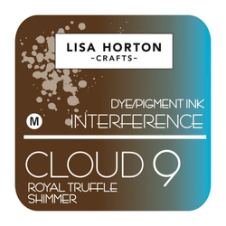 Lisa Horton Crafts Cloud 9 Interference -mustetyyny, sävy Royal Truffle Shimmer