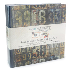 49 and Market Foundations Binder Rust & Revs 2.0 -kansio