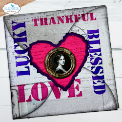 Elizabeth Craft Designs sapluunat Journal Stencils 11