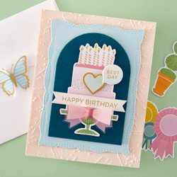 Spellbinders stanssi Playful Stitched Panels