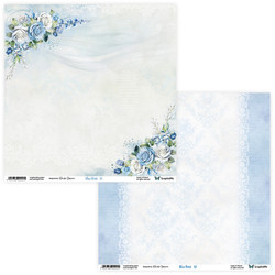 Scrap And Me paperipakkaus Blue Roses, 8