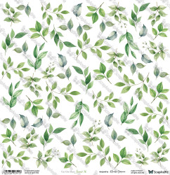 Scrap And Me skräppipaperi Leaves 16