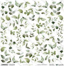 Scrap And Me skräppipaperi Leaves 18