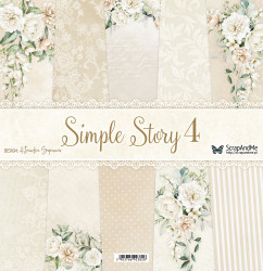 Scrap And Me paperipakkaus Simple Story 4, 12