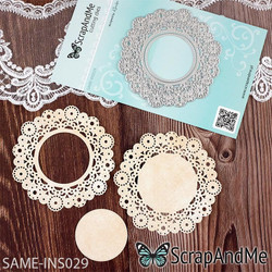 ScrapAndMe stanssi Doily 29