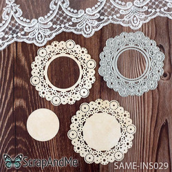 ScrapAndMe stanssi Doily 29