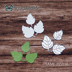 ScrapAndMe stanssi Leaves