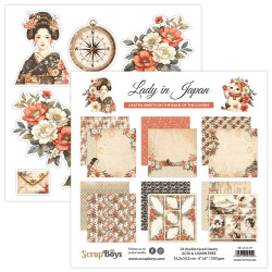 ScrapBoys paperikko Lady in Japan, 6