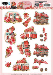 Yvonne Creations Rose Decorations 3D-kuvat Rose Transport