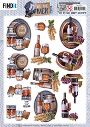 Amy Design We Are Men 3D-kuvat Drinks