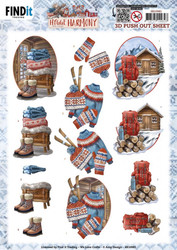 Amy Design Hygge Harmony 3D-kuvat Mountain Hut