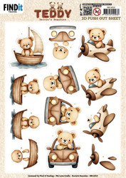 Berrie's Beauties Teddy 3D-kuvat Transport