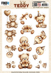 Berrie's Beauties Teddy 3D-kuvat Present