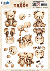 Berrie's Beauties Teddy 3D-kuvat Together