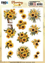 Berrie's Beauties Blooming Sun 3D-kuvat Golden Glow