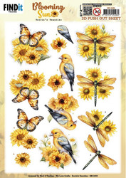 Berrie's Beauties Blooming Sun 3D-kuvat Golden Meadow