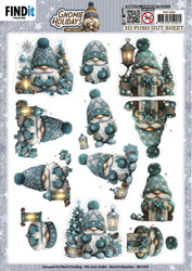 Berrie's Beauties Gnome Holidays 3D-kuvat Emerald