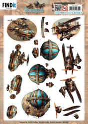 Berrie's Beauties Steampunk 3D-kuvat In the Air