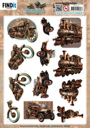 Berrie's Beauties Steampunk 3D-kuvat Vehicles