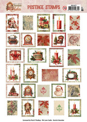 Berrie's Beauties Timeless Christmas 3D-kuvat Postage Stamps