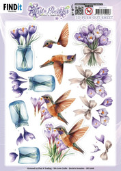 Berrie's Beauties First Blossoms 3D-kuvat Flutter Bloom