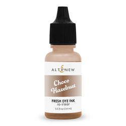 Altenew Fresh Dye Ink -täyttöpullo, sävy Choco Hazelnut