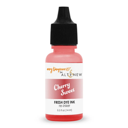 Altenew Fresh Dye Ink -täyttöpullo, sävy Cherry Sweet