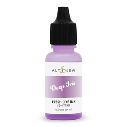 Altenew Fresh Dye Ink -täyttöpullo, sävy Deep Iris