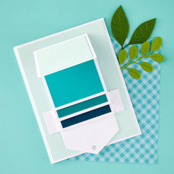 Spellbinders korttipohjat Kinetic Card Bases, Waterfall, 3 kpl