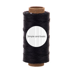 Simple and Basic Polyester -nyöri, sävy Black